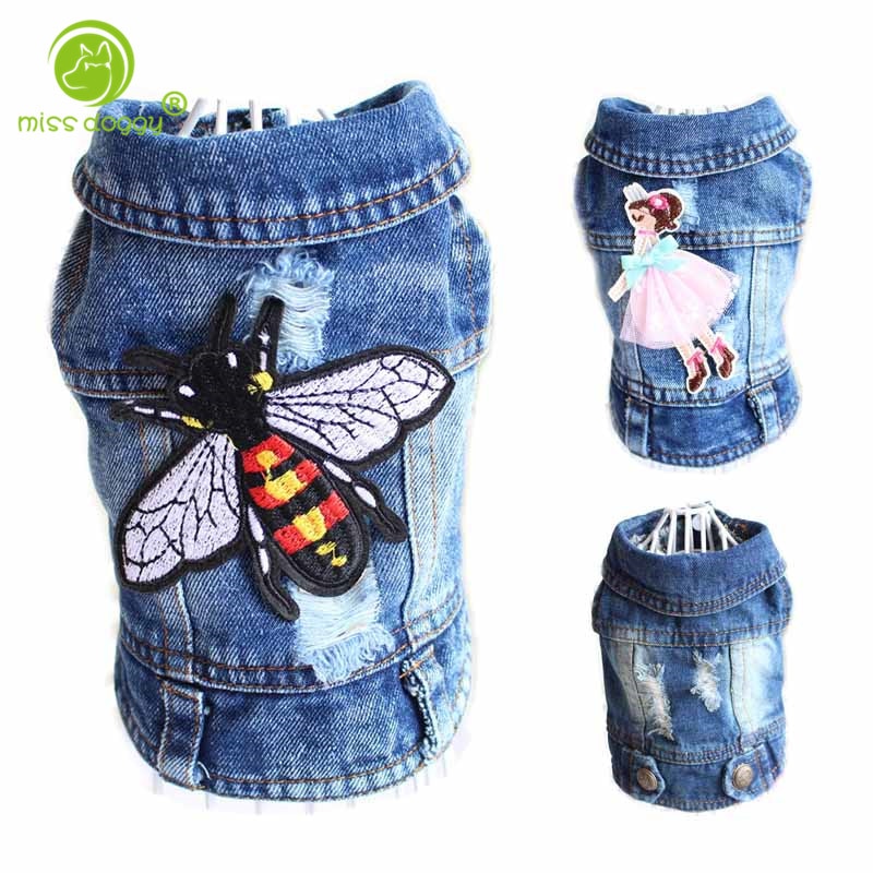 Ropa de Perro con Brotes de Mosca - Traje Cowboy para Pequeños Perros - Chaqueta para Chihuahuas — imagen 1