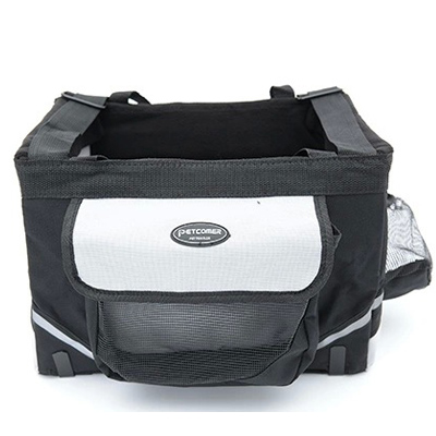 Portable Pet dog bicycle carrier bag basket Puppy Dog Cat Travel bike carrier Seat bag for small dog Products Travel Accessories — image 7