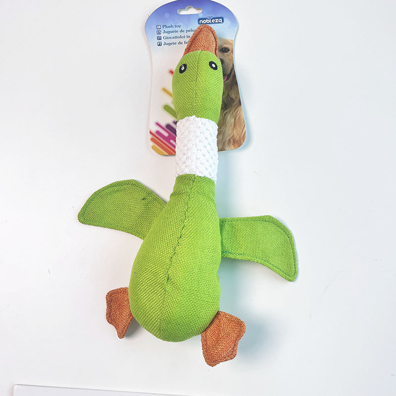 Dog Plush Toys For Large Dogs Durable Dog Squeaky Toys With Squeaker Stuffed Duck Dog Toys Dog Chew Toys For Small Medium And Large Breed Puppy Chew Toys For Teething — image 9