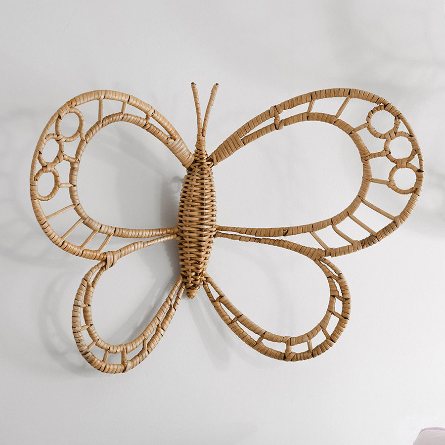 Muestral de Mariposas de Grano en Estilo Nórdico para Decoración de Pared — imagen 6