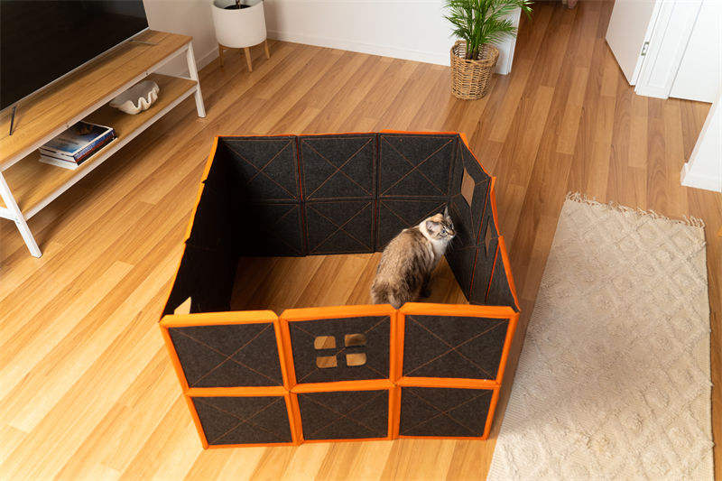 Cardboard Cat House Scratcher Breathable Pet Foldable Cat Toys And House For Cats — image 9