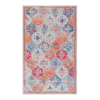 LOOM LUXE 5x8 Area Rug For Bedroom, Washable Rug, Low-Pile, Non-Slip, Non-Shedding, Foldable, Kid Pet Friendly - Area Rugs For Living Room, Bedroom, Kitchen Wedding Gift — image 2