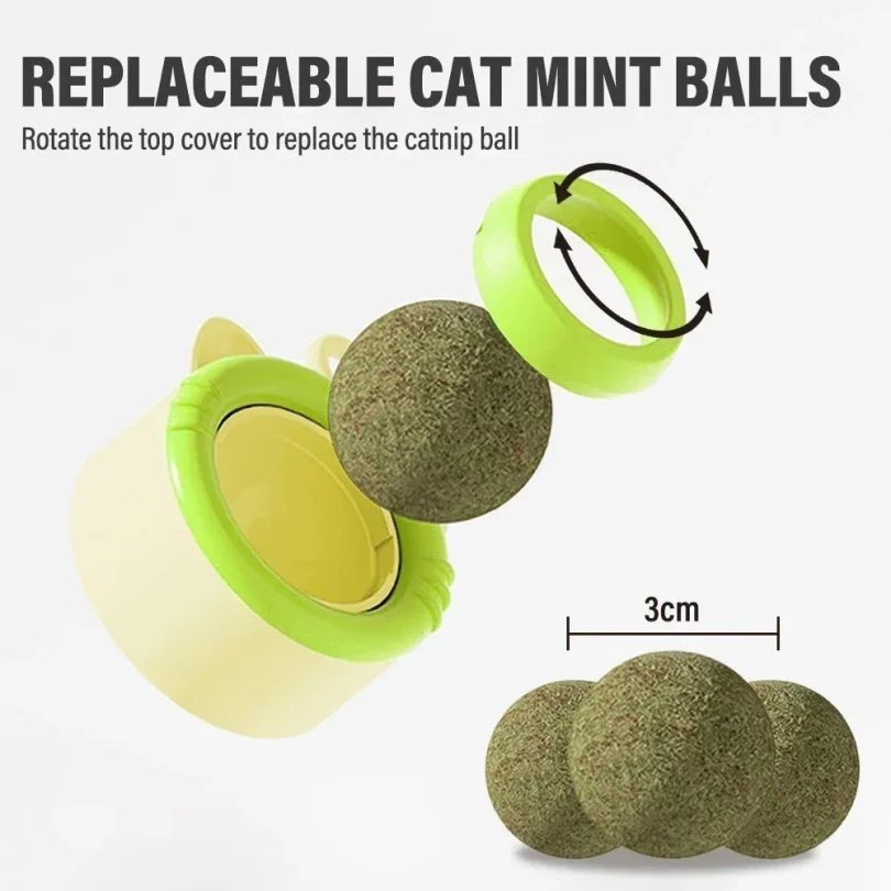Cat Licking LeCat Mint Ball Supplies Teeth Grinding Artifact — image 5