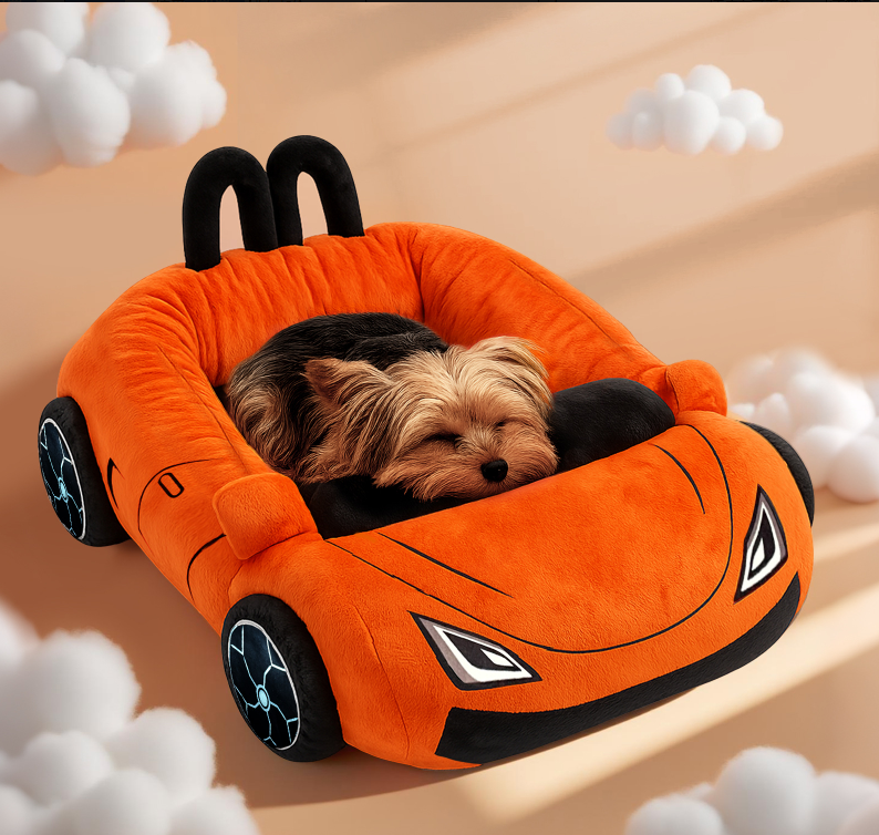 Non-slip Pet Bed Cat Bed Car Design Style Pet Bed — image 4