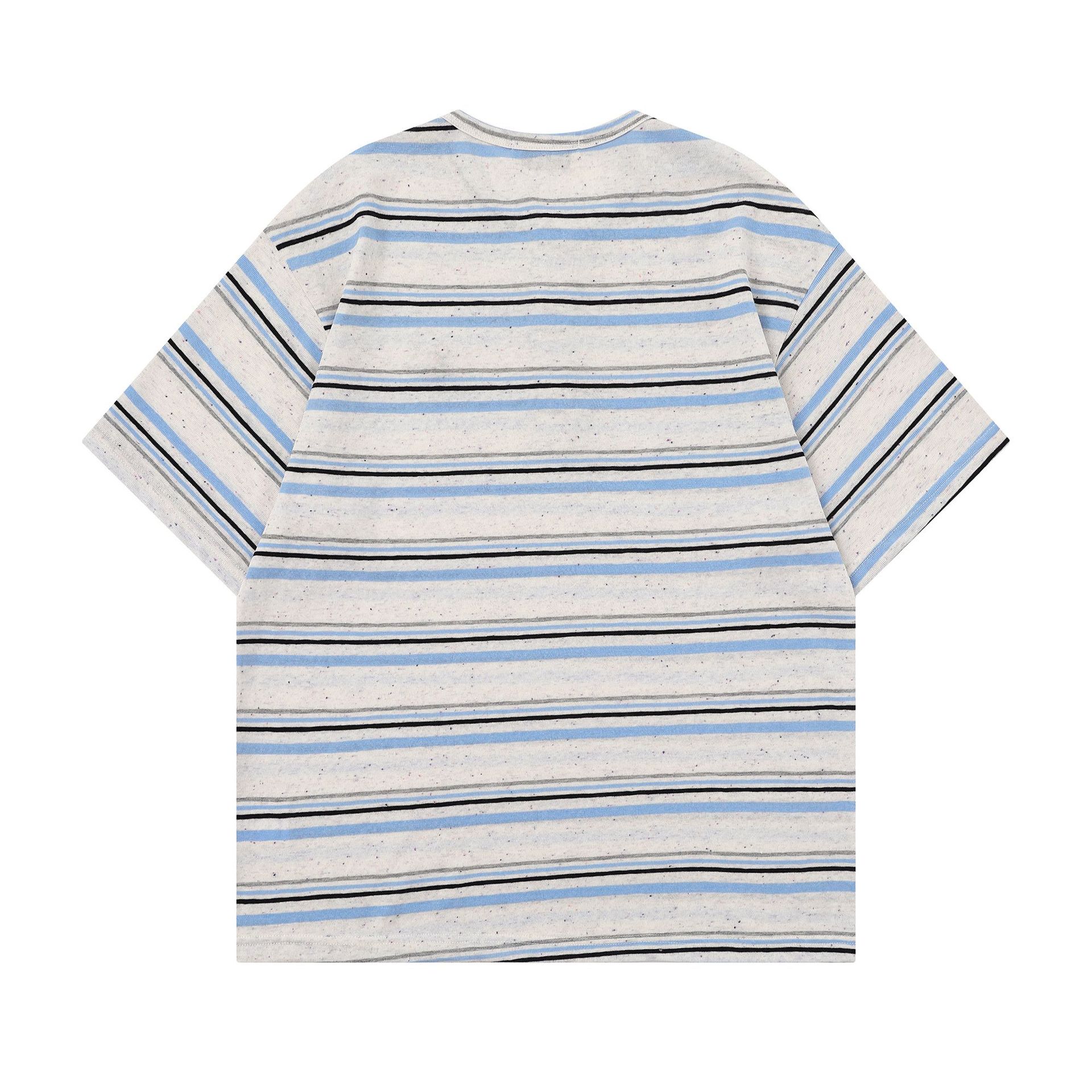 Camiseta corta manga con bordado de perro colorido — imagen 3