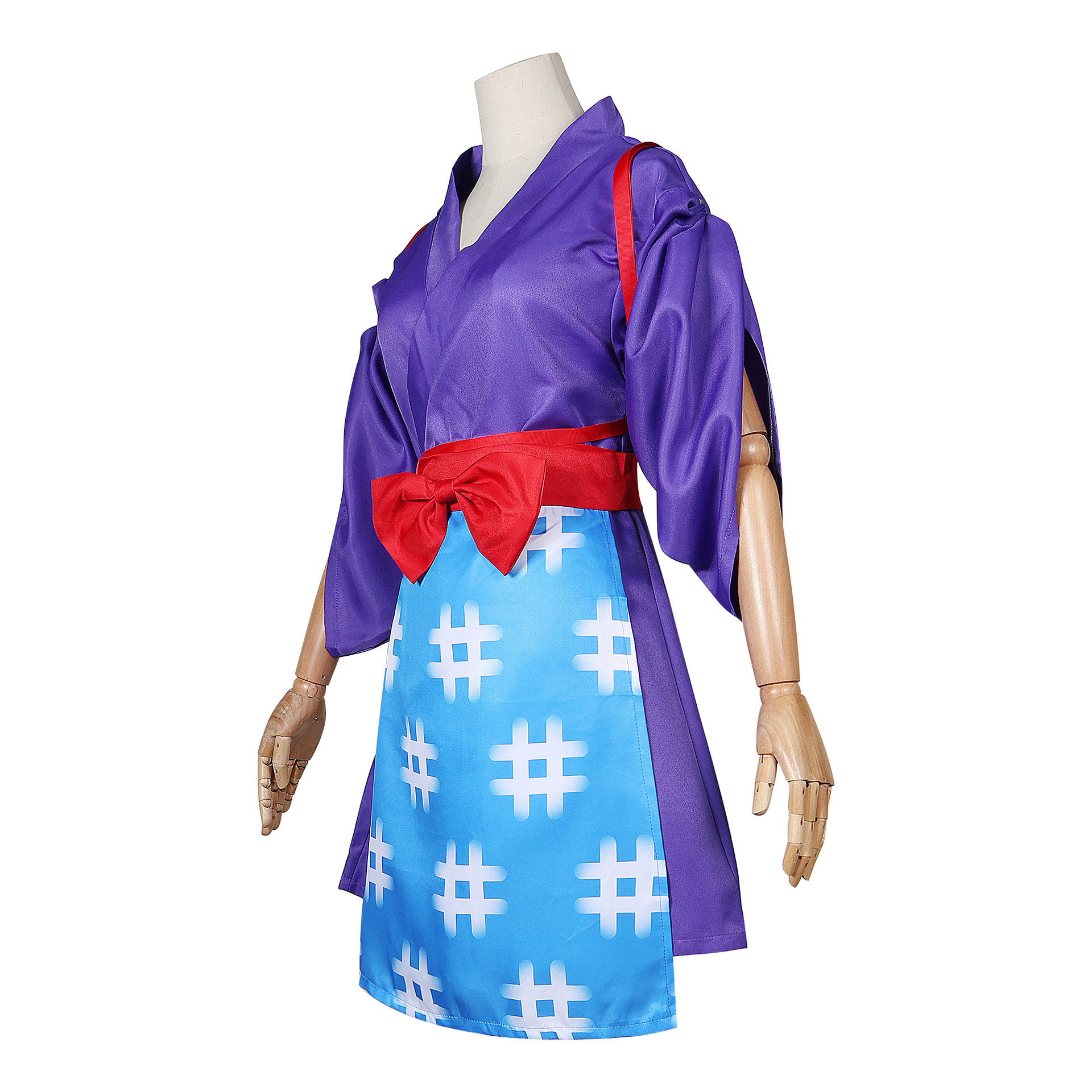 Animal Crossing Daisy Mae Kimono Cosplay Costume Women's Anime Convention Performance Outfit — image 4