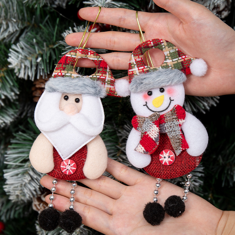 Decorative items for elderly people, snowmen, reindeer ornaments, Christmas tree accessories — image 5