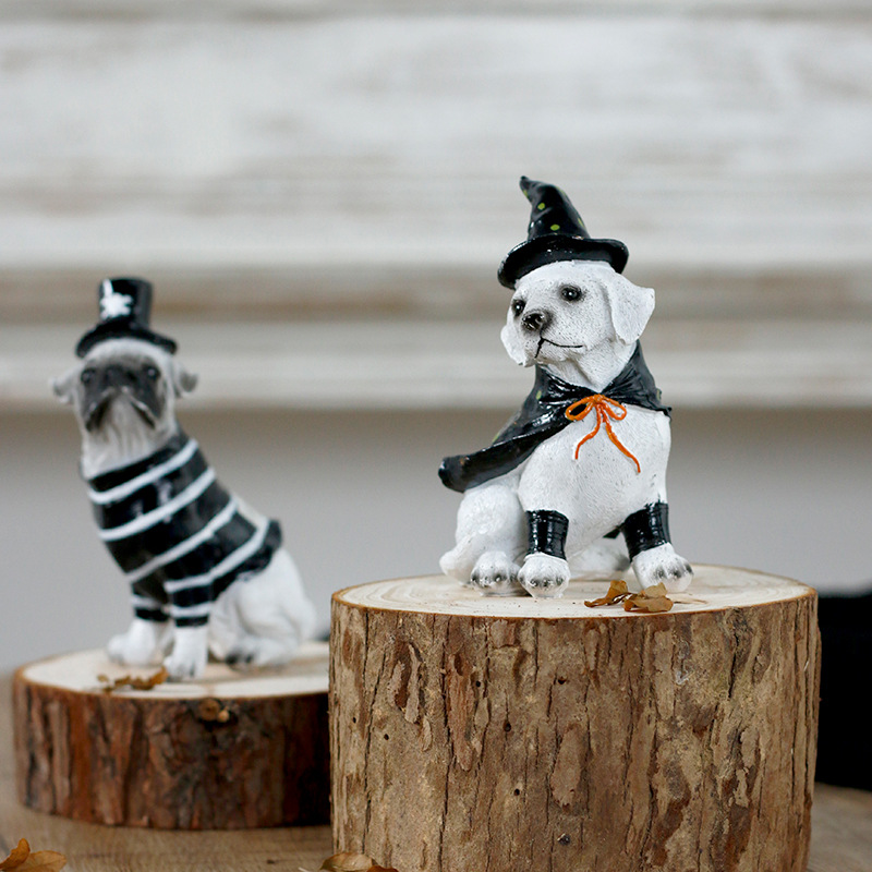 Figura de Bruja de Halloween para Perros en Estilo Europeo — imagen 5