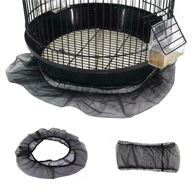 Cubierta para Volateros de Nylon Malla Aireable Protección contra Polvo y Suciedad Cubierta para Volátiles Ligeras Fáciles de Limpiar Accesorios para Volarios — imagen 3