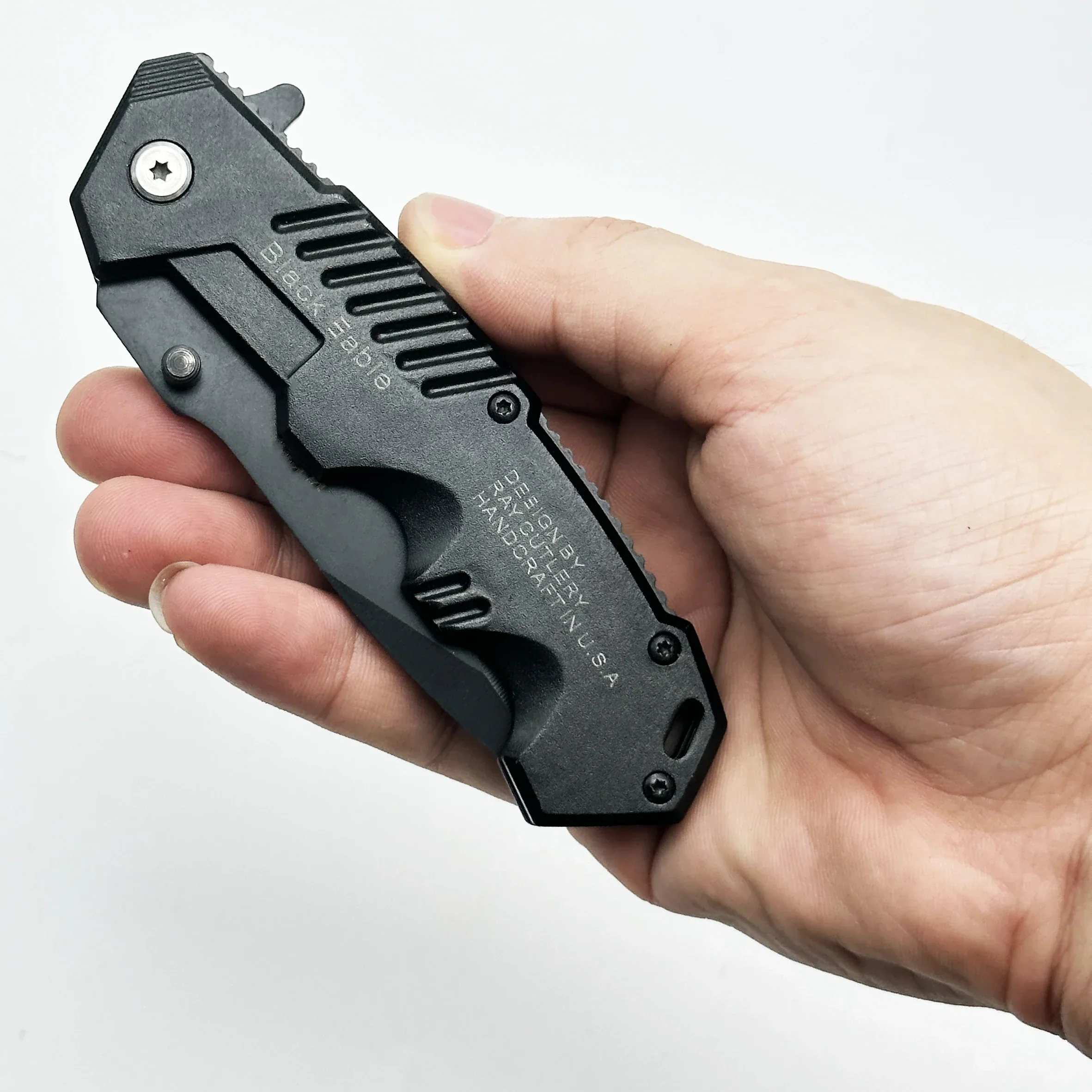 Portable Multifunctional Folding Survival Knife with Sharp Pocket Knife Suitable for Outdoor Camping and Wilderness Survival — image 5