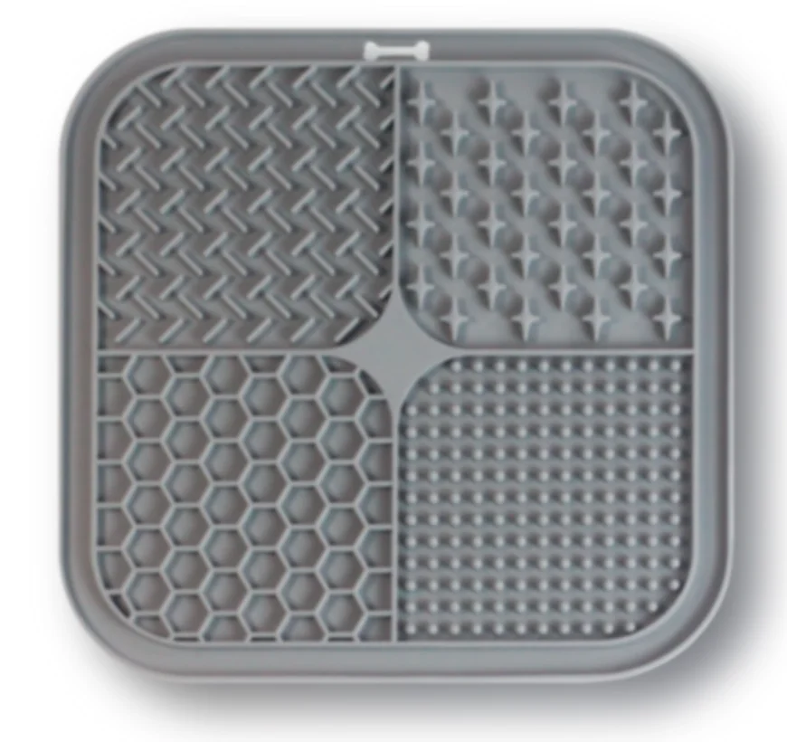 Pet Licking Mat Silicone Pet Food Suction Cup Licking Mat Slow Feeding Mat Anti-choking Slow Food Basin — image 7