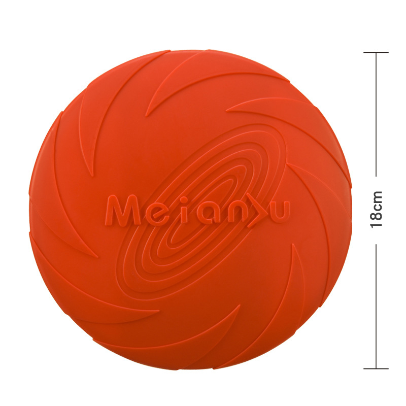Meianju Dog Frisbee Pet Toys Interactive Toys Pet Frisbee Floating Bite resistant Retrieving Training — image 15