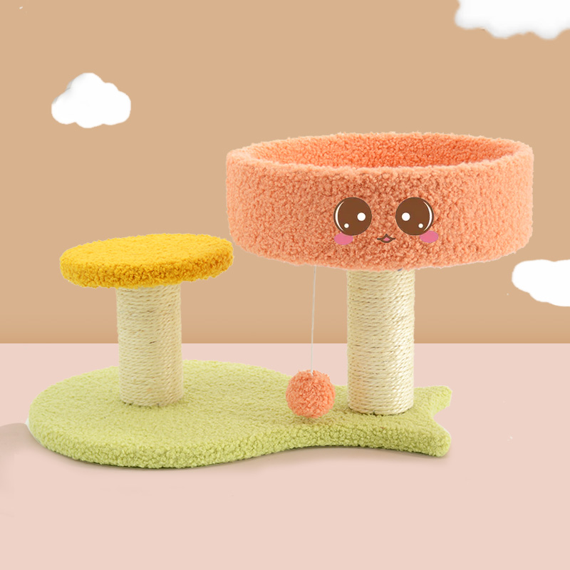 Cat Climbing Cat Nest Integrated Cat Stand Small Cat Tree Sisal Cat Toy Cat Jumping Platform Grab Board Cat Grab Column — image 4