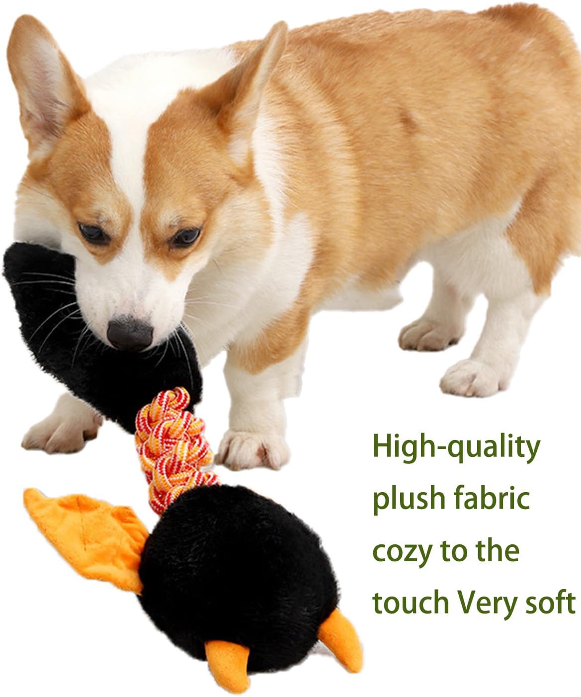 Plush Dog Toys Squeaky Dog Toys Cat Toys Pet Toys For Large Small Dogs — image 2