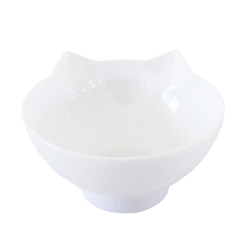Neck Guard Cat Bowl One-Piece Double Bowl Pet Dog Bowl Oblique Mouth Anti-Overturning Cat And Dog Feeding Pet Bowl — image 8