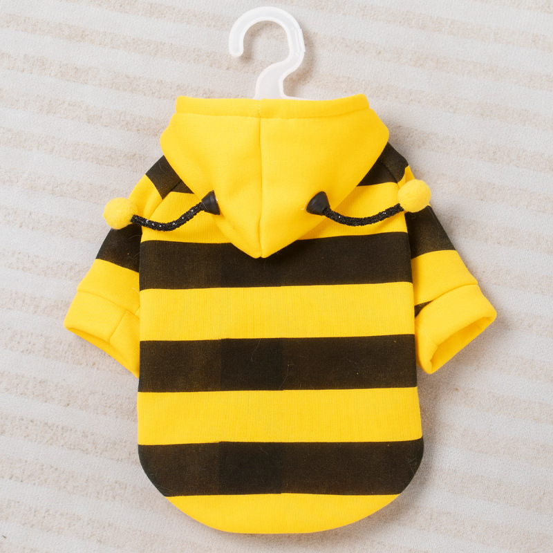 Ropa para perros con terciopelo espesado, chaquetas de abeja y ropa para gatos — imagen 7