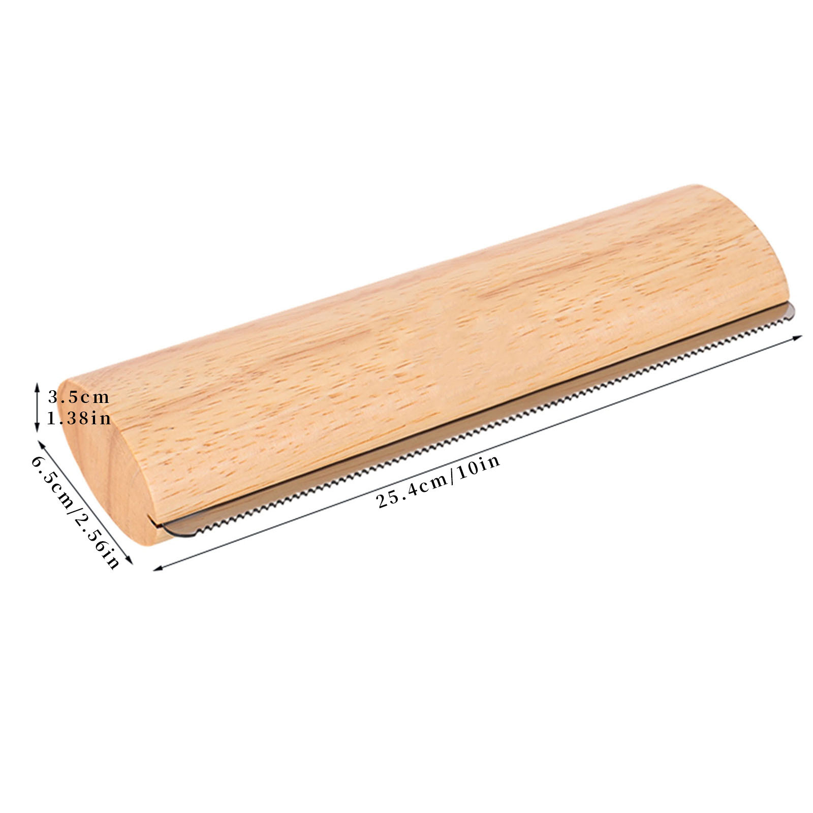 Herramienta de limpieza para mascotas en madera peine para eliminar pelo — imagen 3