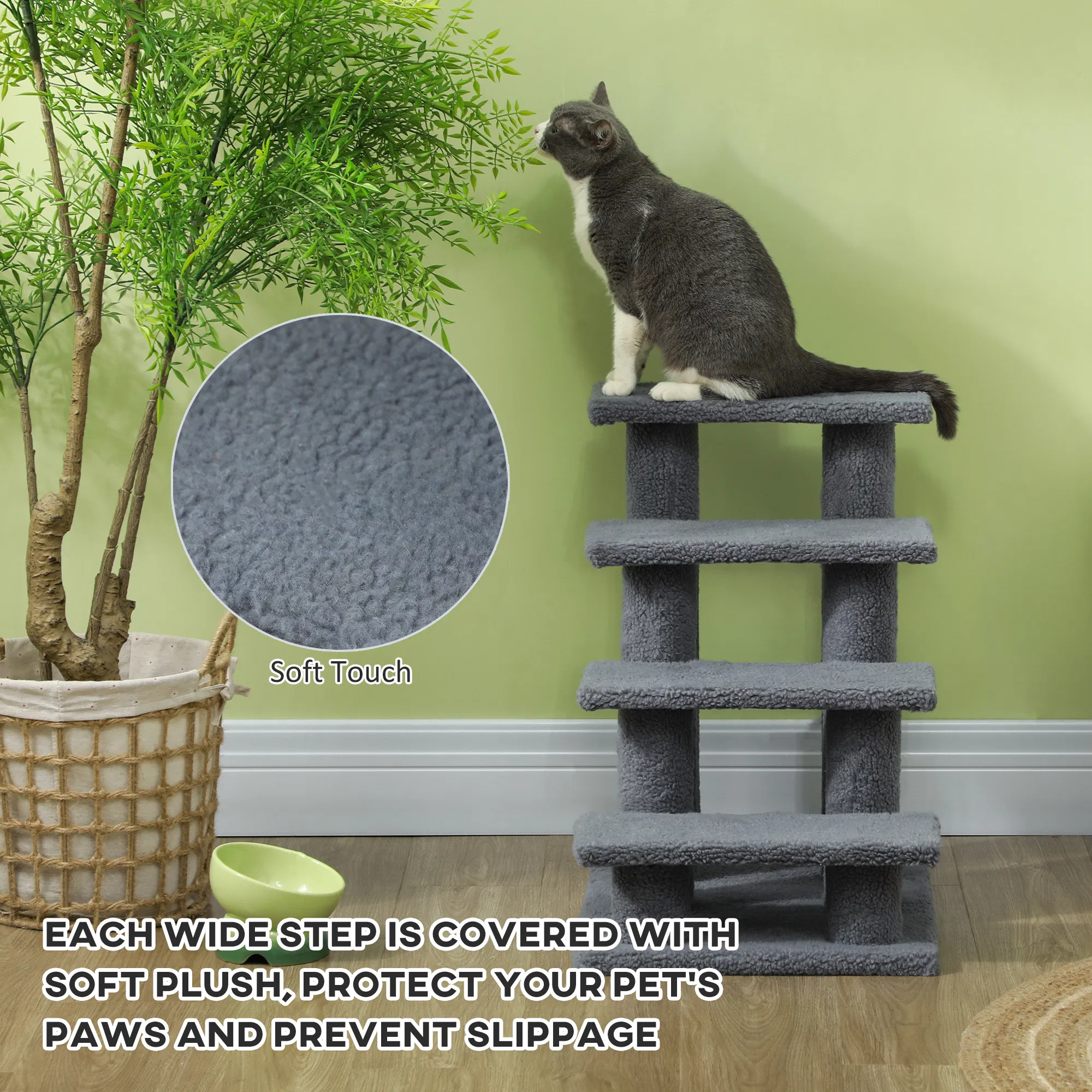 Pet Stairs Dog Cat Step Scratch Post — image 7
