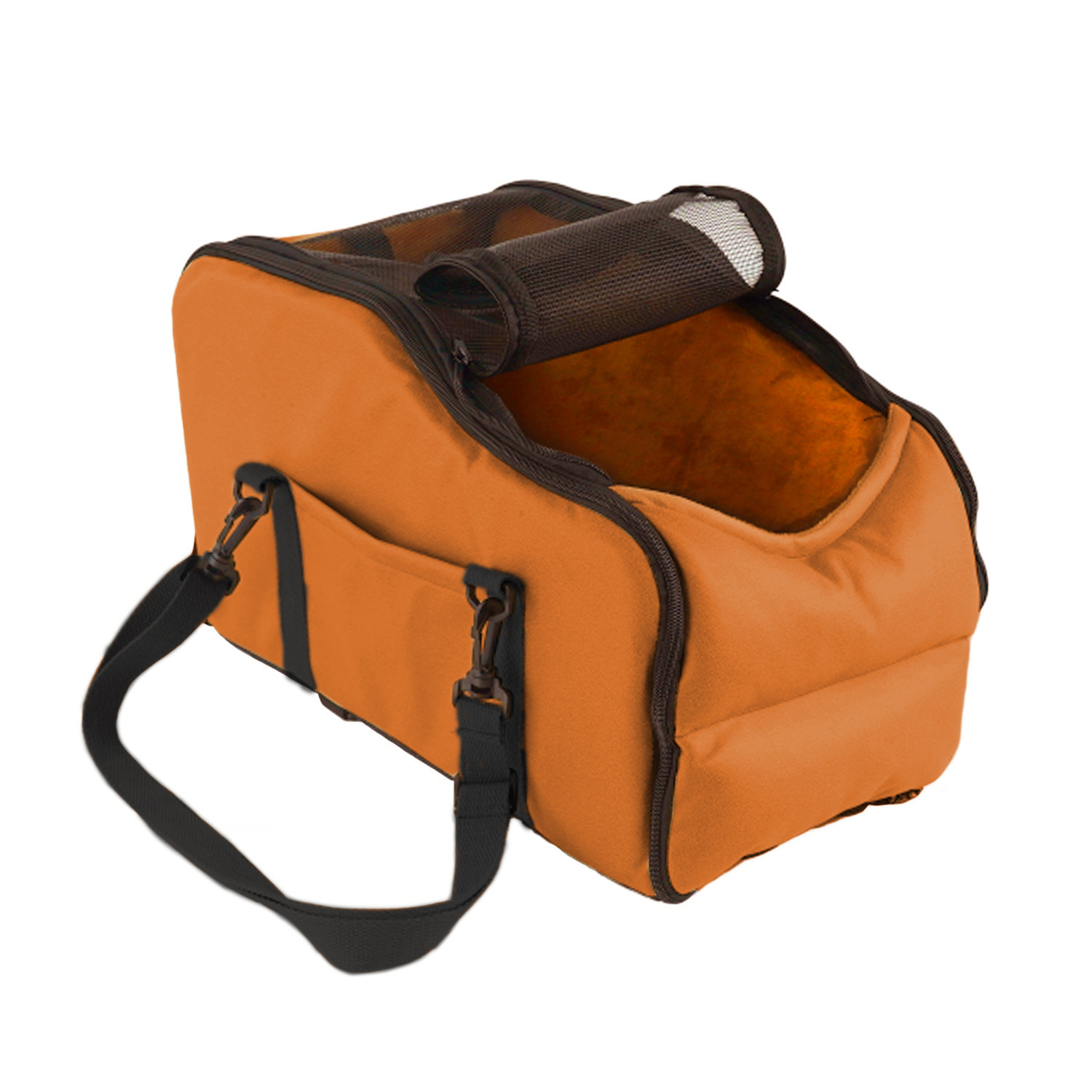 Portable pet bed for outings car travel safety seat center console car cushion car dog bed small dog ride artifact — image 1