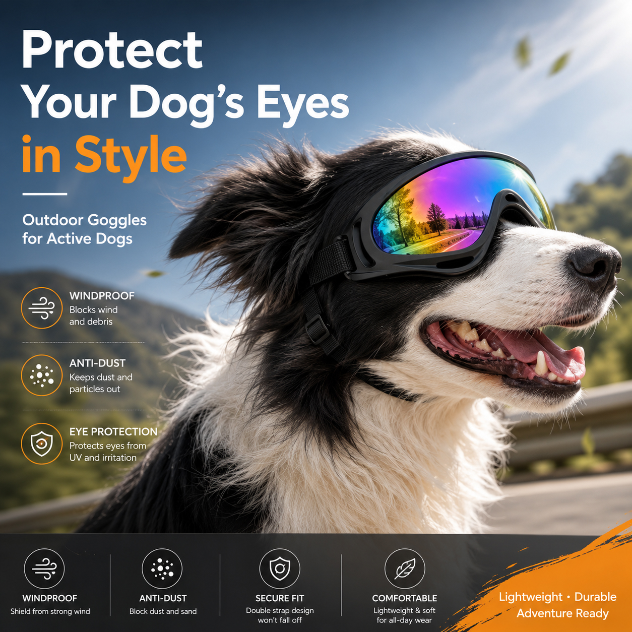 Gafas para Perros de Mediana y Gran Tamaño — imagen 1