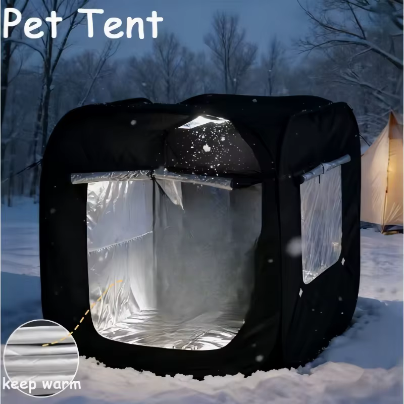 2026 Nueva Tienda para Mascotas Plegable, Impermeable al Viento, Multifuncional, Extra Grande, Equipo de Entrenamiento, Adecuada para Juegos en Interiores y Sombra al Aire Libre — imagen 1