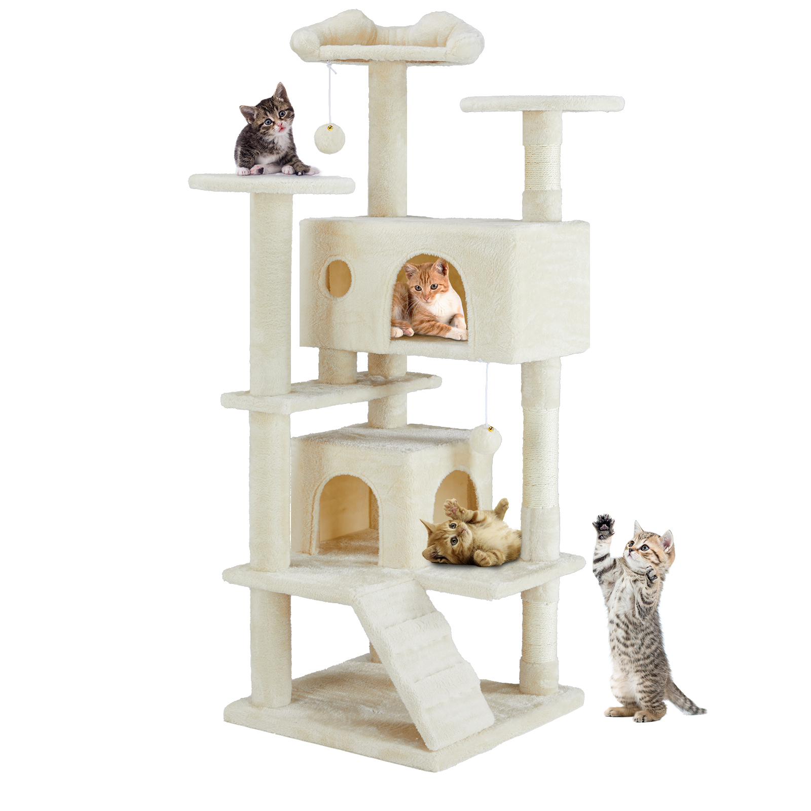 Multi Functional Cat Treehouse Cat Climbing Frame — image 1