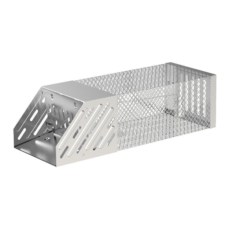 Humane Rat Trap, Chipmunk Rodent Trap That Work for Indoor and Outdoor Small Animal - Mouse Voles Hamsters Live Cage — image 2