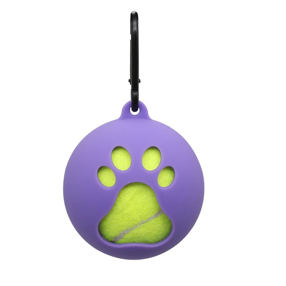 Soporte de pelotas para mascotas - Estantería portátil para entrenamiento canino sin manos — imagen 12