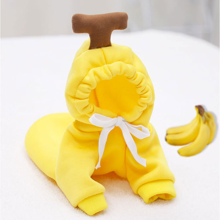 Sudadera de fruta para perros pequeños y medianos, perros y gatos, otoño e invierno, sudadera de felpa, suministros de ropa para mascotas, Teddy Pitcher — imagen 6