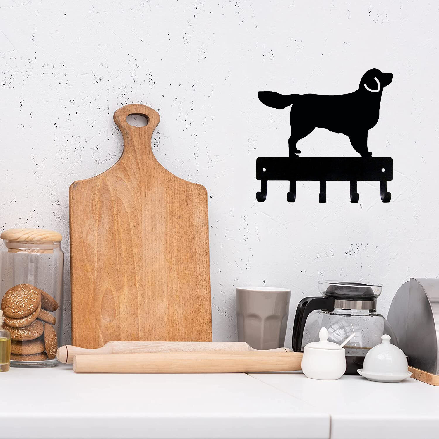 Callejones de Hierro Productos Metálicos Percha para Mascotas Caninas — imagen 5