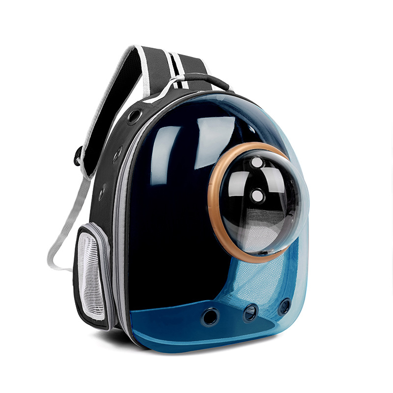 Transparent Cat Bag New Portable Space Capsule Pet Bag Breathable Double Shoulder Cat Backpack — image 14