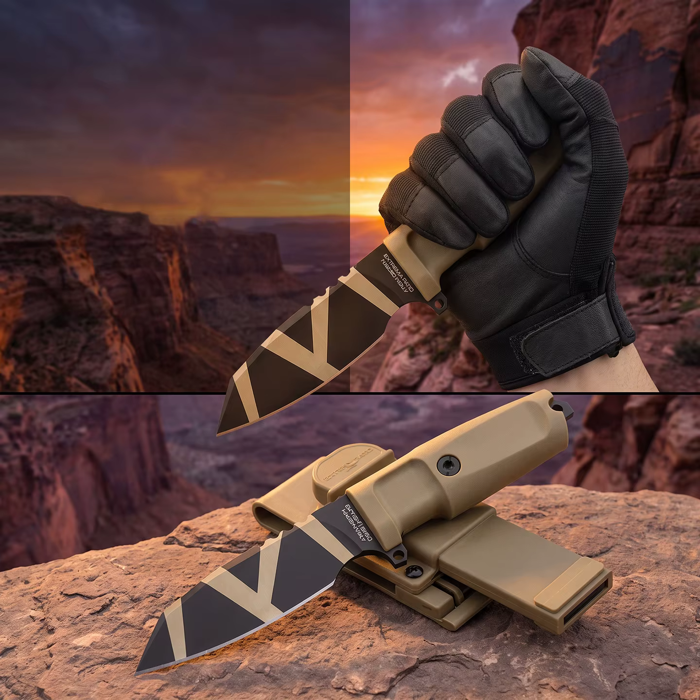 Extrema Ratio 'Mission' Outdoor Knife Multi-functional Portable Fishing Camping Emergency Tool — image 5