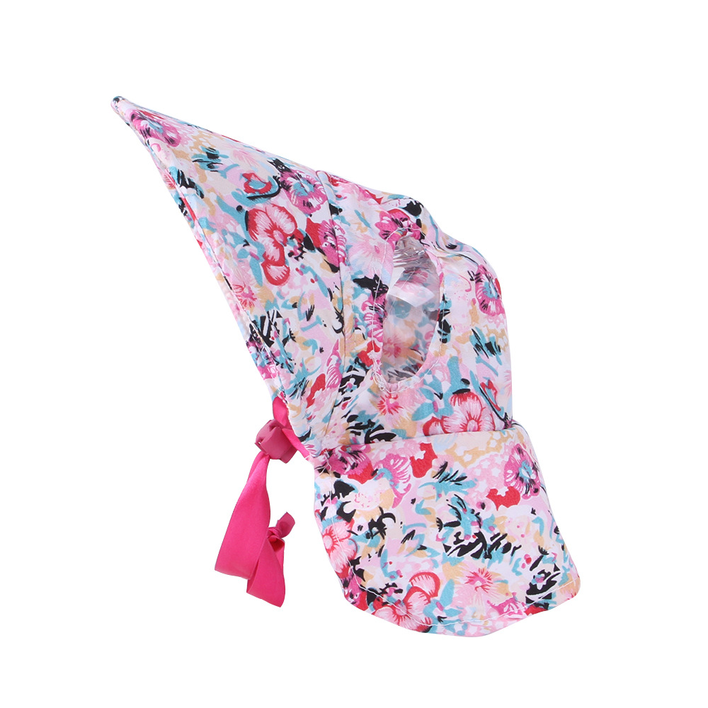 Sombrero Floral para Mascotas - Gato y Perro Retro Estilo de Dama con Flor — imagen 8