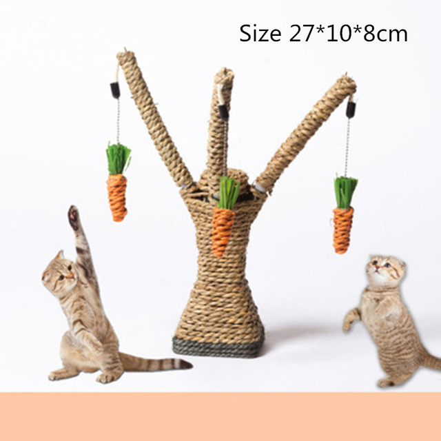 Cat Tree Tower Furniture Kitten Playhouse Sisal Scratching Posts Cat Jumping Platforms With Soft Mat — image 2