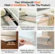 Mewoofun Cat Hammock One-Step Sliding Clamping Slot Adjustment Cat Window Hammock with Removable Covers 15kg Pet Accessories — image 6