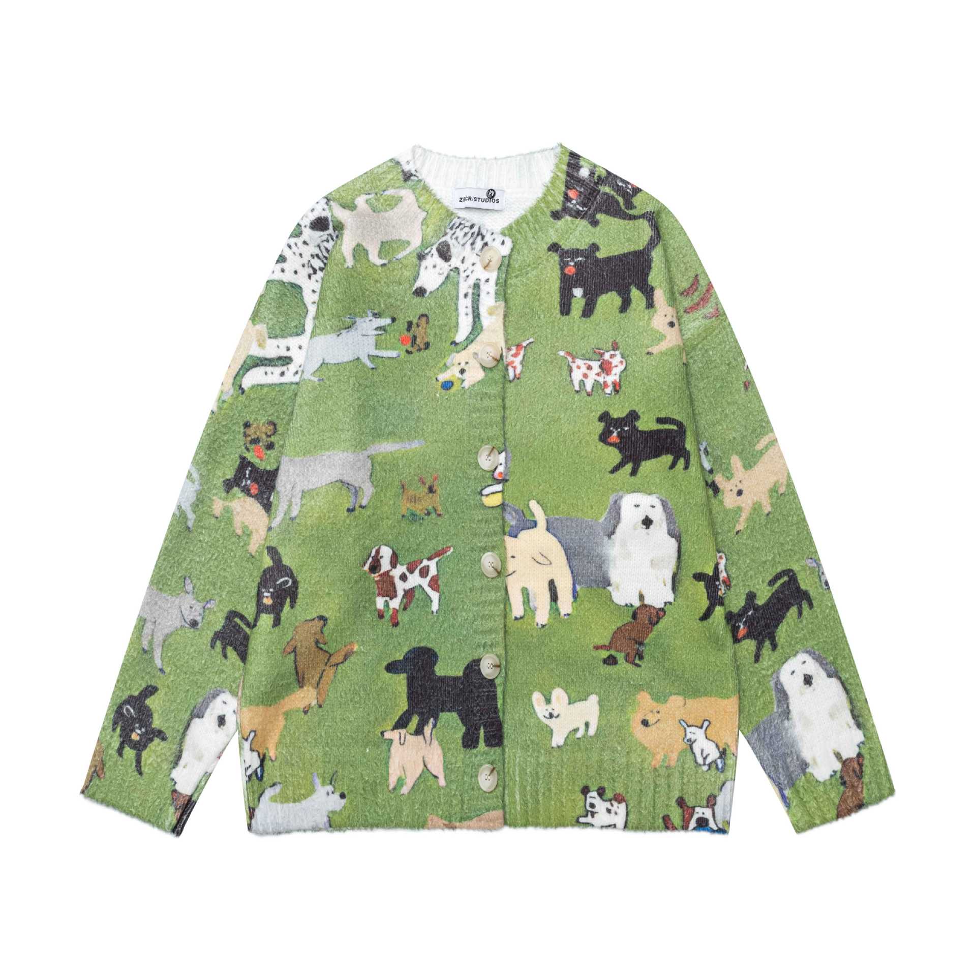 Full printed animal jacquard jacket — image 5