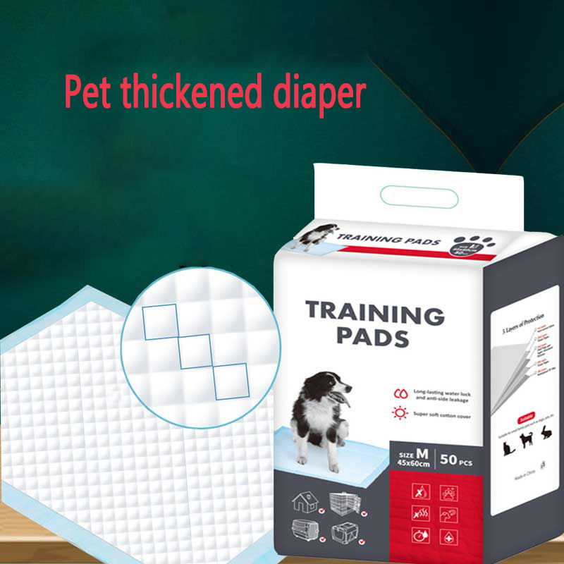 Pet Products Dog Diaper Thickened Deodorization Water Absorbent Urine Pad Diaper Pad Water Absorbent Pad Production Pad — image 1