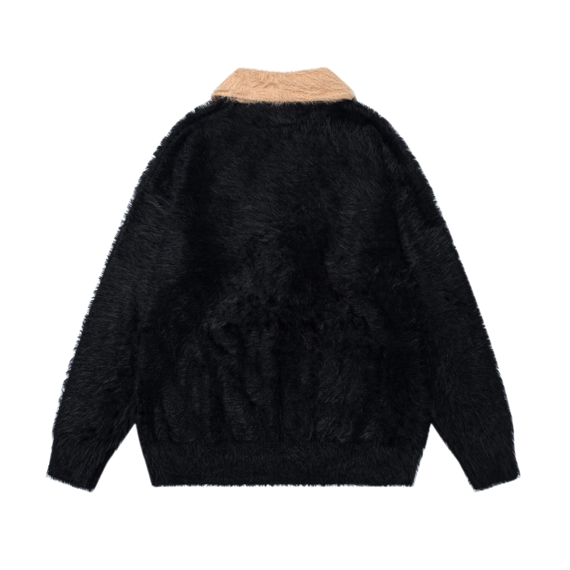Color blocked knot teddy bear sweater — image 3