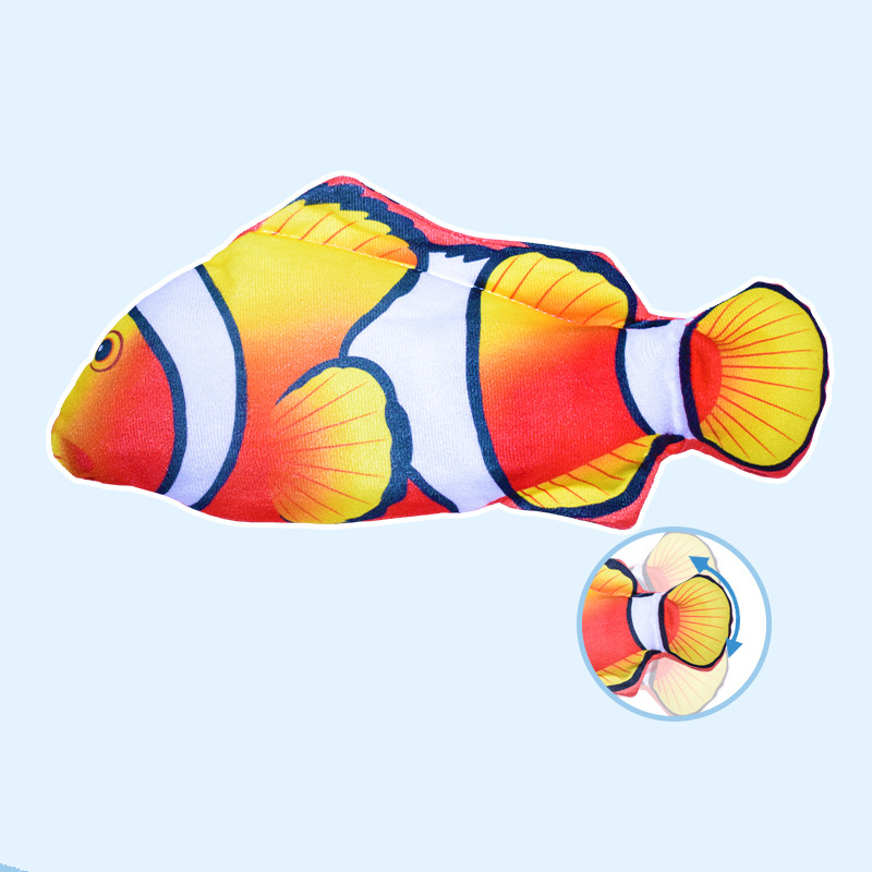 Electric Fish Will Jump, Simulating Fish Glow, Charging, Rocking Fish, Playing Cat Pet Toy — image 20
