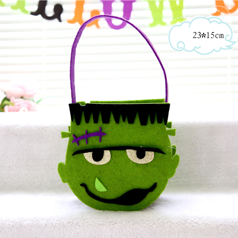 Halloween Props Witch Pumpkin Bag Owl Candy Bag Children's Kindergarten Gift Handheld Pumpkin Bag — image 12