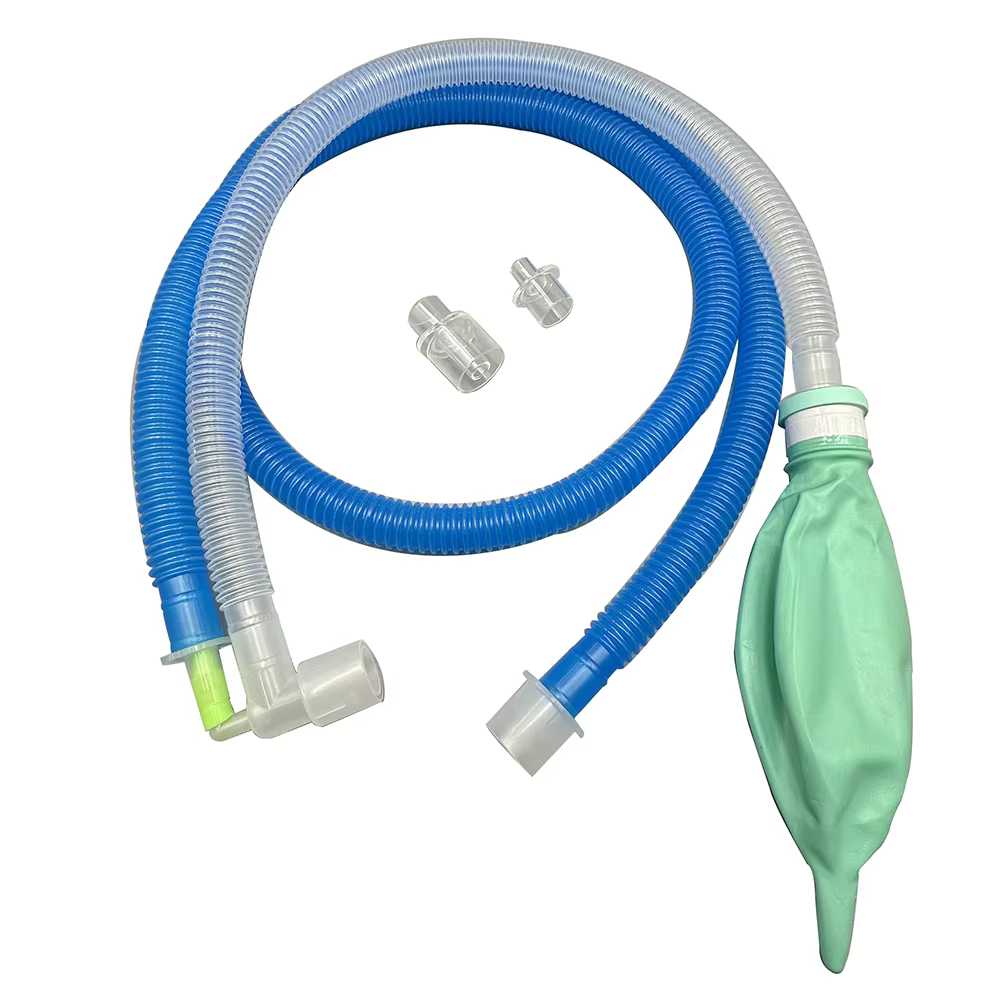 Tubo de Respiración para Anestesia de Mascotas Circuito Respiratorio No Compuesto Bolsa de Anestesia Desmontable Reemplazo Anestésico — imagen 1