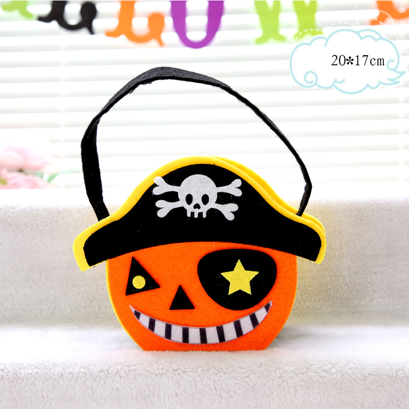 Halloween Props Witch Pumpkin Bag Owl Candy Bag Children's Kindergarten Gift Handheld Pumpkin Bag — image 8