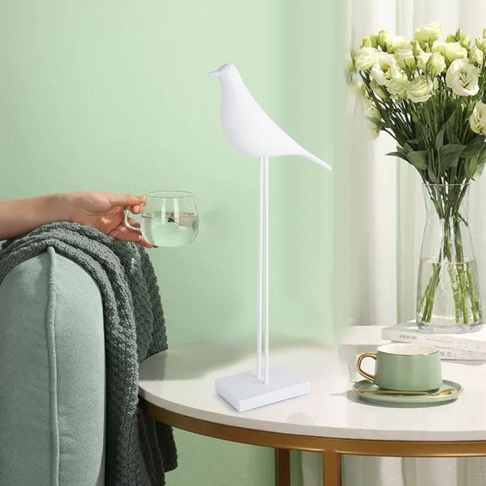 Decoraciones de pájaros palomas en negro y blanco creativas para decorar el hogar — imagen 6
