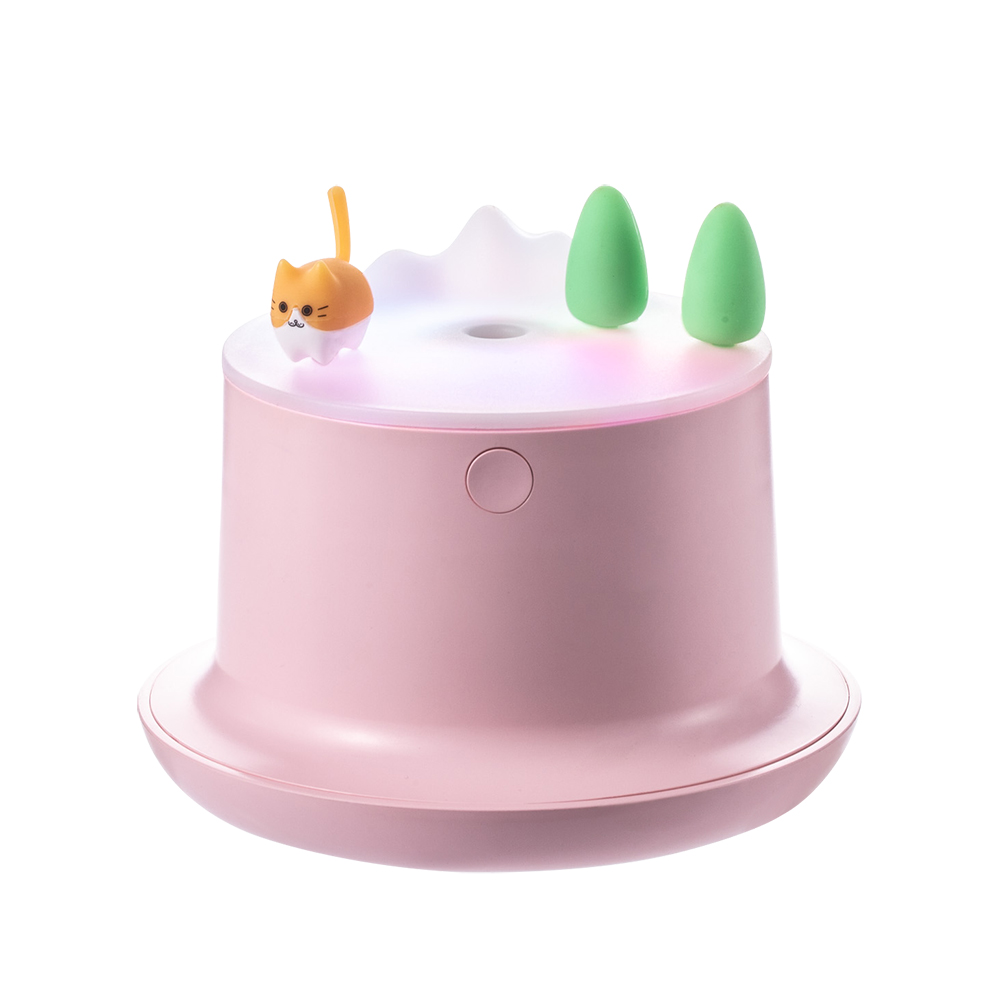 New Cute Fun Humidifier USB Mini Creative Cute Pet Mute Desktop Atomizer Colorful Marquee Gift — image 6