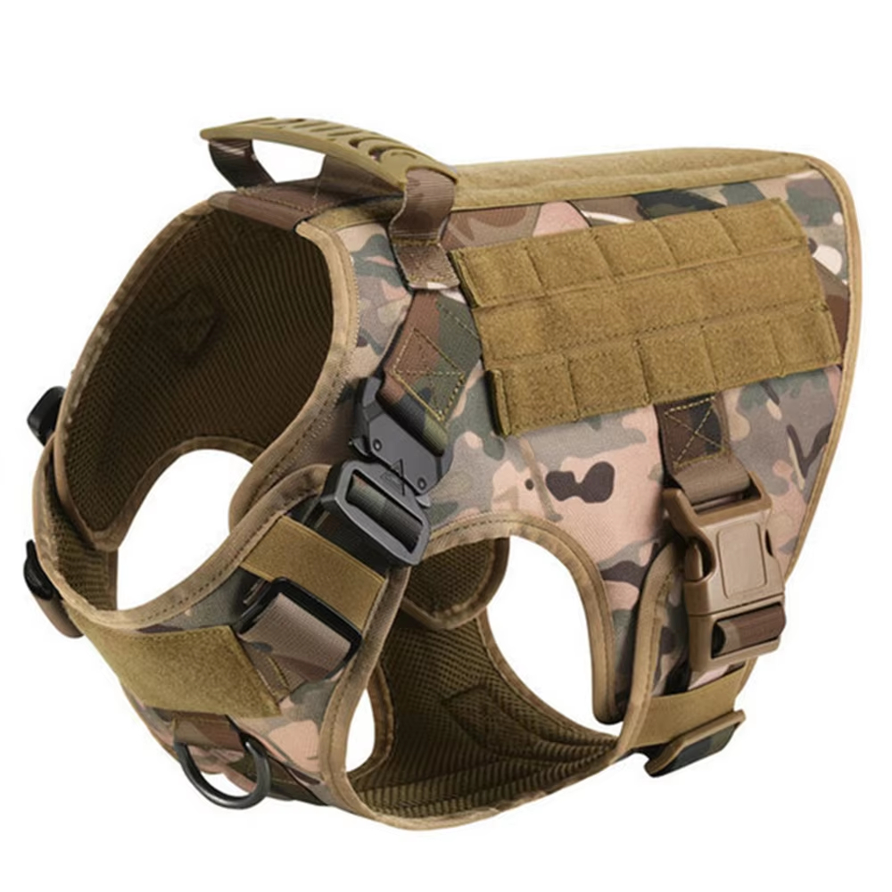 Pet Harness Luxury Dog Leash Set Chest Dog Nylon Camouflage Dog Harness — image 6