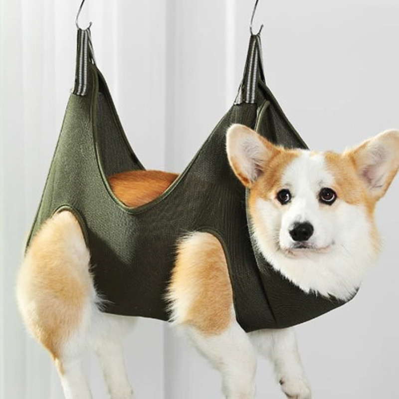 Pet Grooming Hammock Harness For Cats And Dogs, Cat Grooming Sling For Trimming Nail And Ear Care, Pet Hammock Restraint Bag — image 8