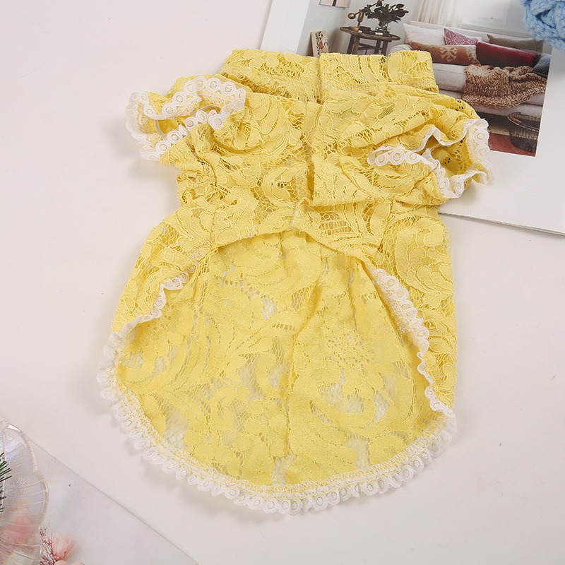 Ropa para Mascotas Falda de Princesa para Perros Pequeños y Medianos Ropa de Animales Teddy — imagen 2