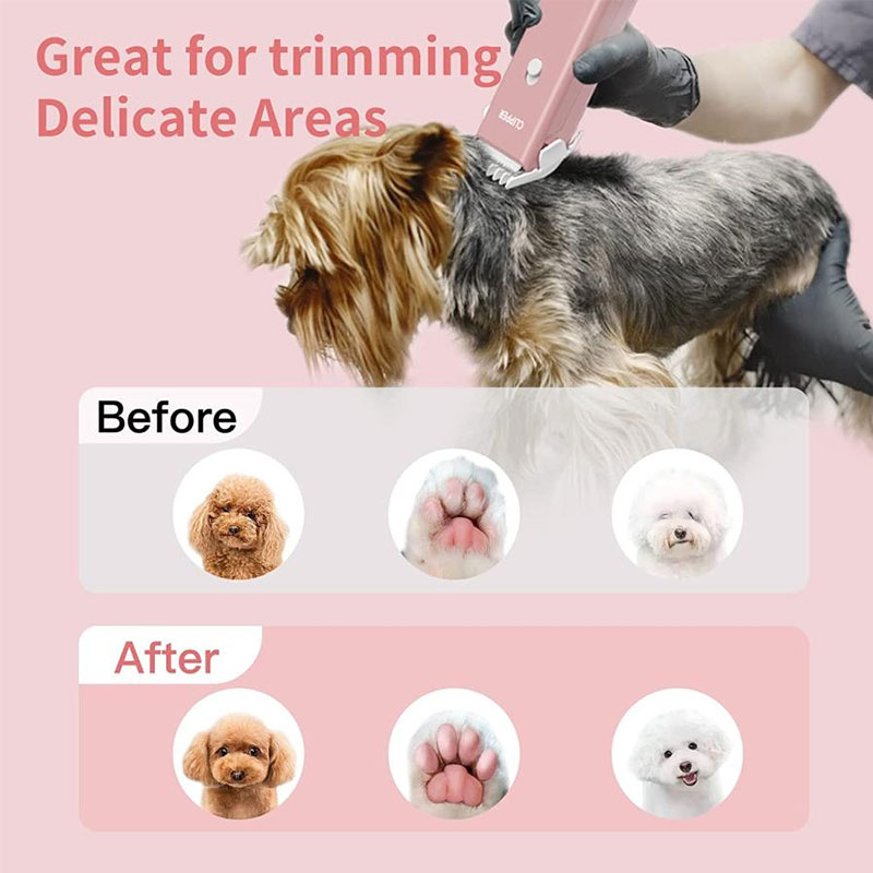 Professional Cordless Pet Clippers - Waterproof & Quiet Dog Grooming Trimmer for Home — image 9