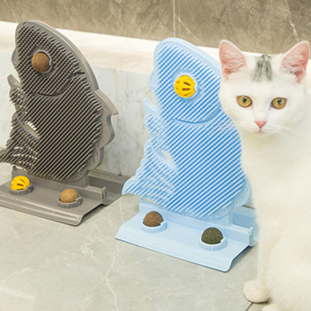 Tablero de Garras para Gatos con Pelotas de Cepillo y Aromaterapia - Entretenimiento para Felinos — imagen 8