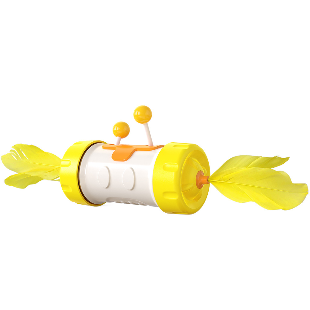 New Funny Cat Stick Cat Toy Tumbler Cat Feather Fighting Cat Ball Pet Supplies — image 6
